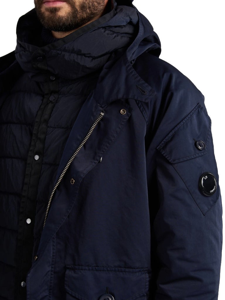 CP Company Medium Jacket Micro Kei Blauw