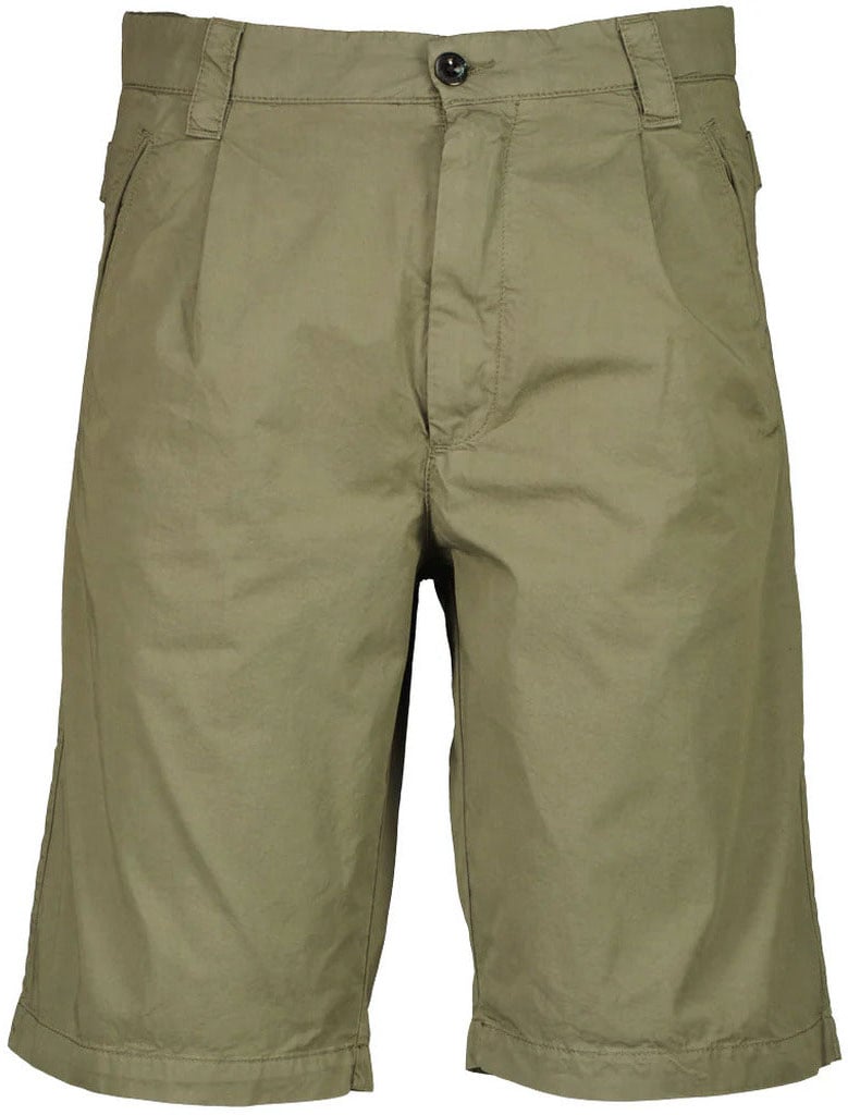 CP Company Bermuda Shorts Cotone Gabardina Groen