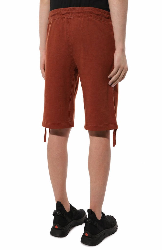 CP Company Bermuda Shorts Cargo Diagonal Raised Fleece Bruin