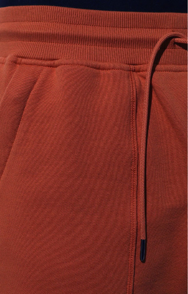 CP Company Bermuda Shorts Cargo Diagonal Raised Fleece Bruin