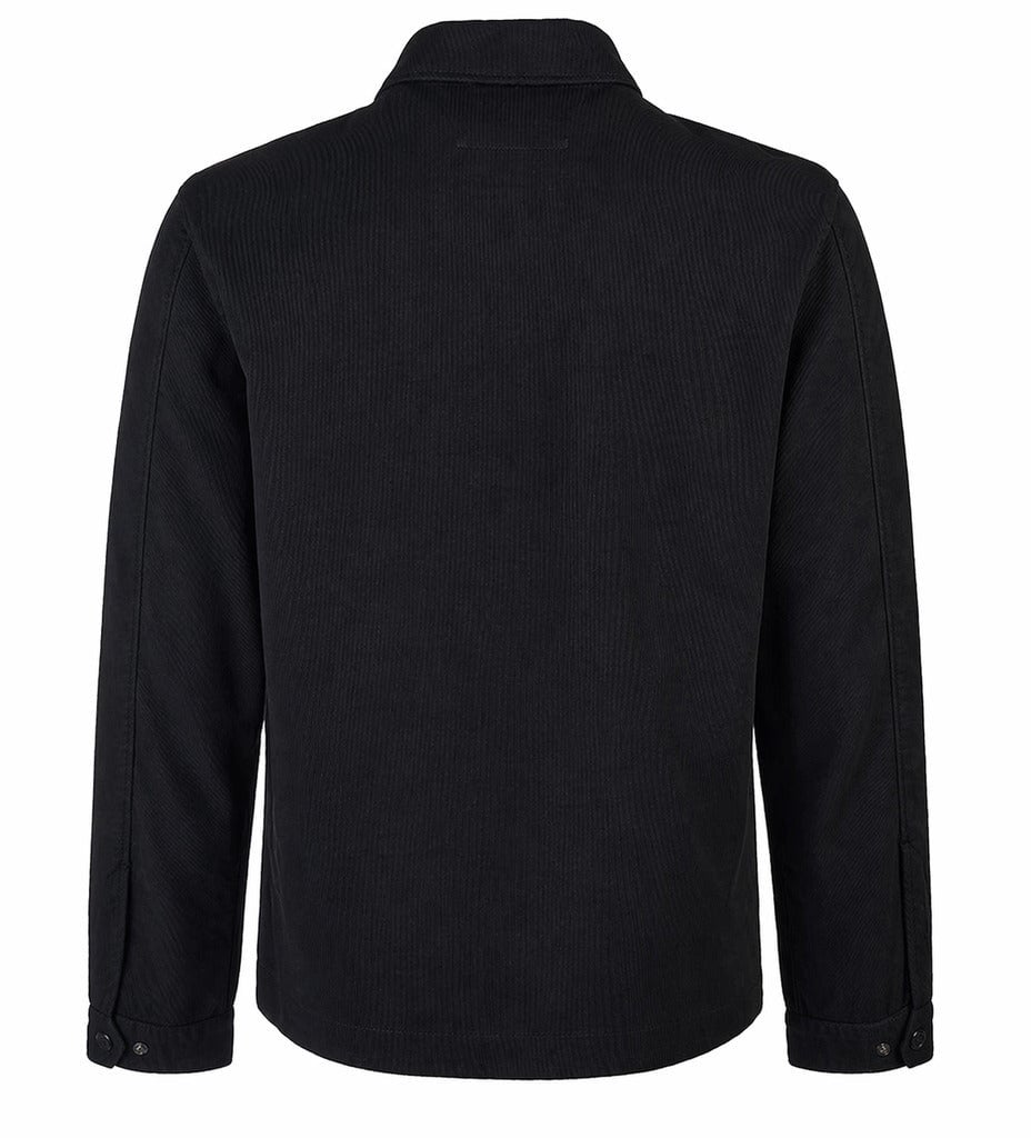 CP Company Bomber Jacket Nylon Double Weave Zwart