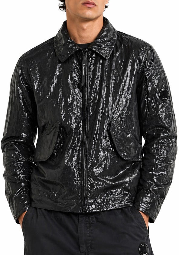 CP Company Jacket with Cappuccio Zwart