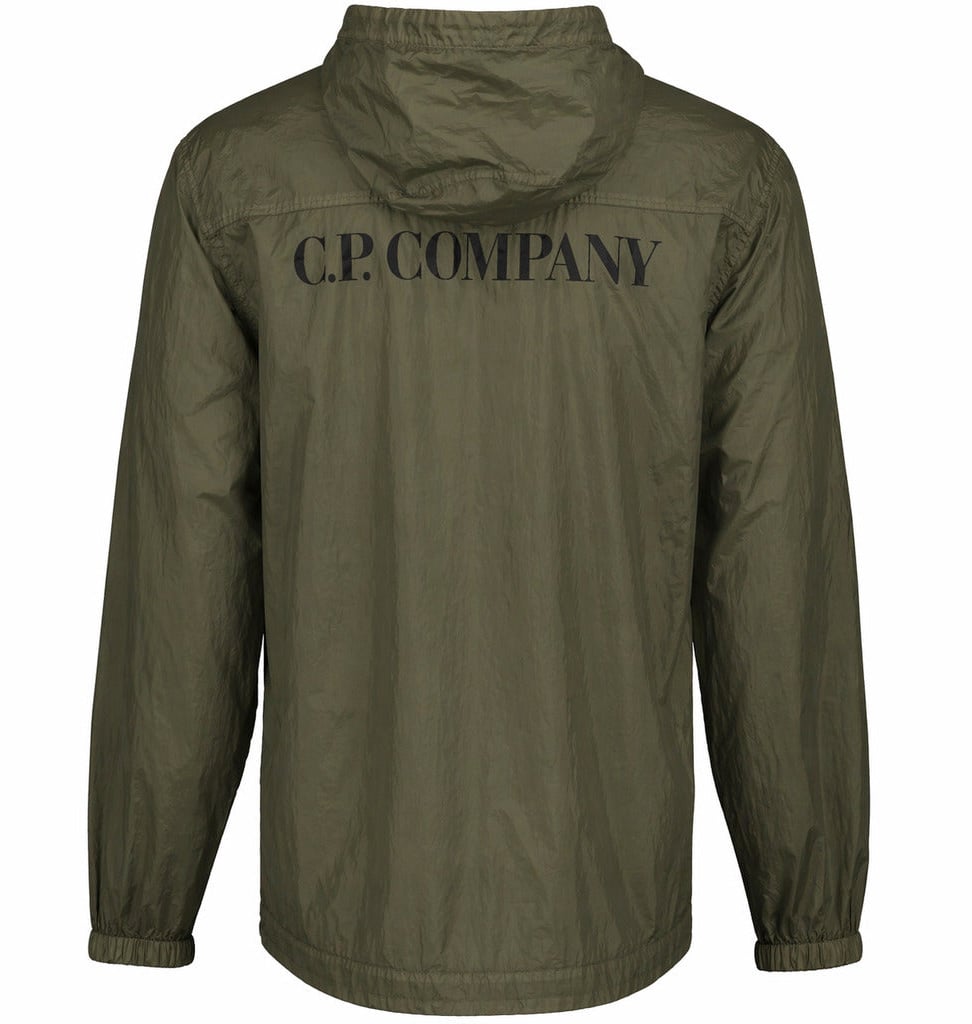 CP Company Light Microweave Laminated Jacket Groen