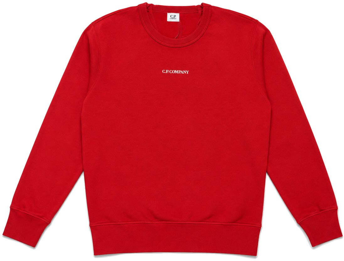 CP Company Sweatshirt Crewneck Red Rood
