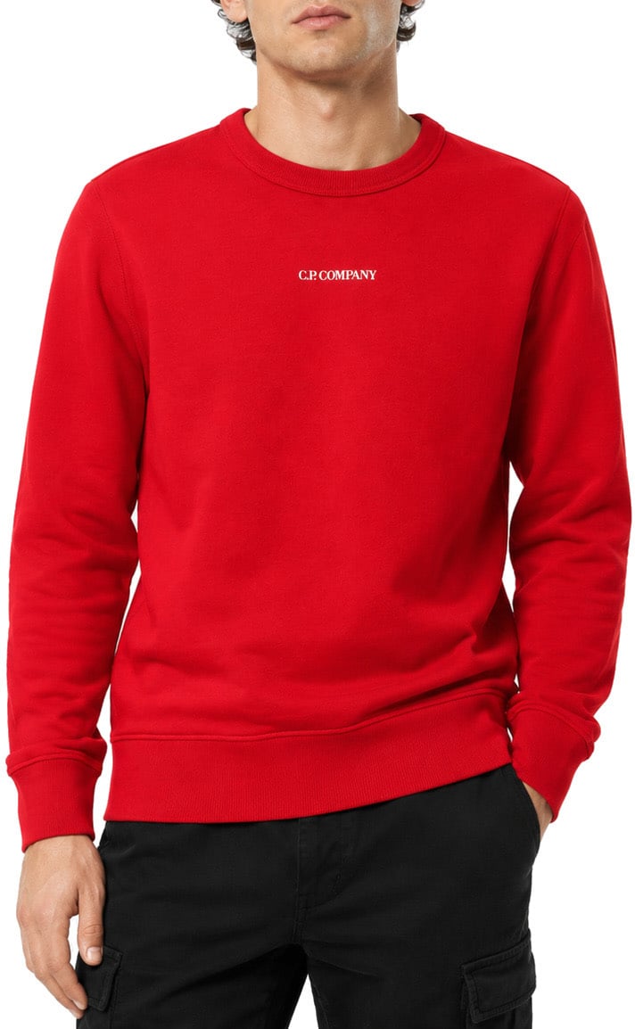 CP Company Sweatshirt Crewneck Red Rood