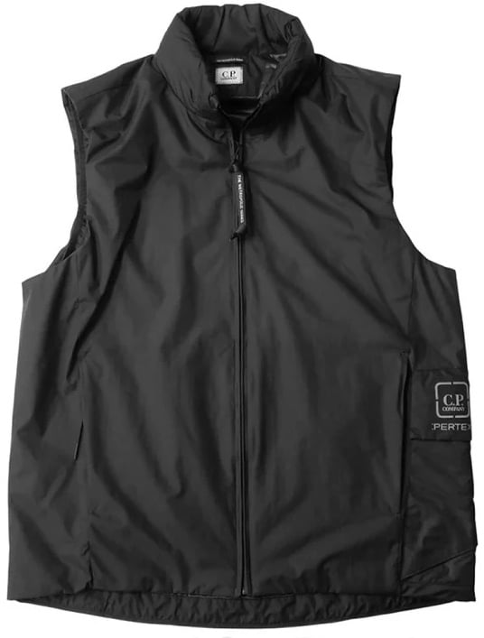 CP Company Vest Black Pertex Zwart