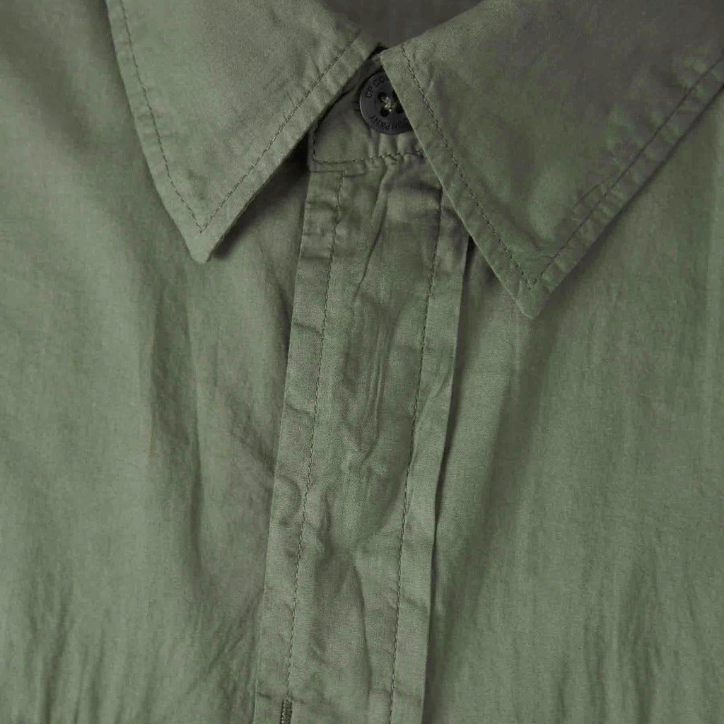 CP Company Shirt Mussola Light Groen
