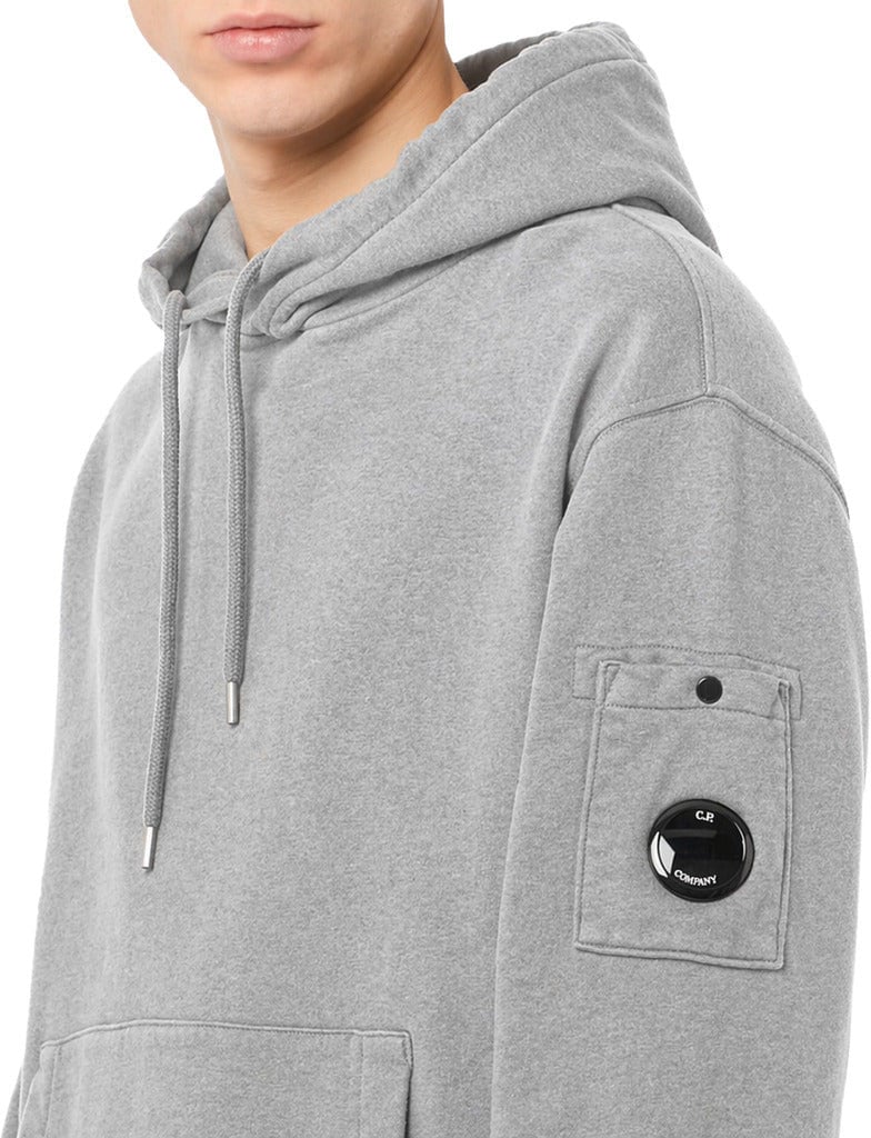 CP Company Sweatshirt Diagonal with Goggles Grijs