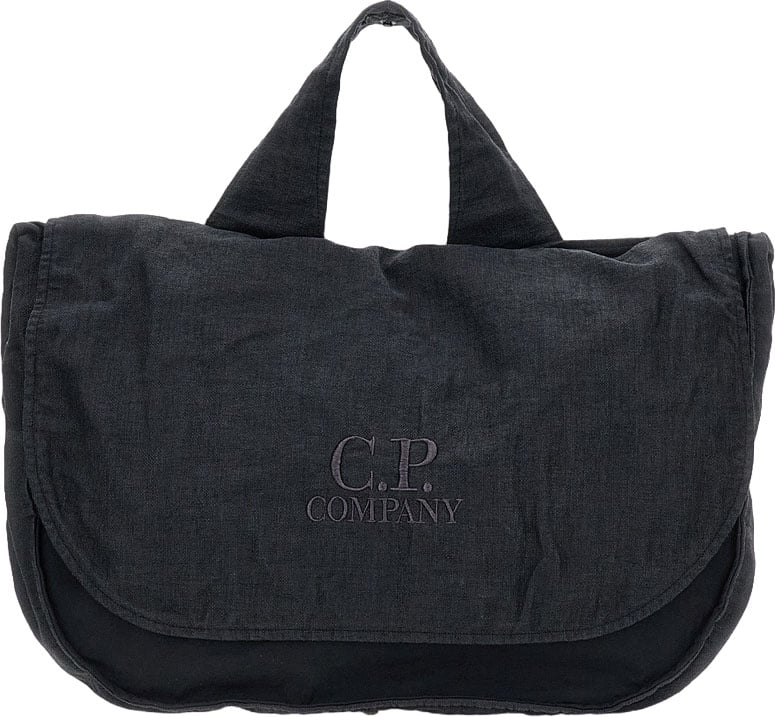 CP Company Raffia Shopping Bag Zwart