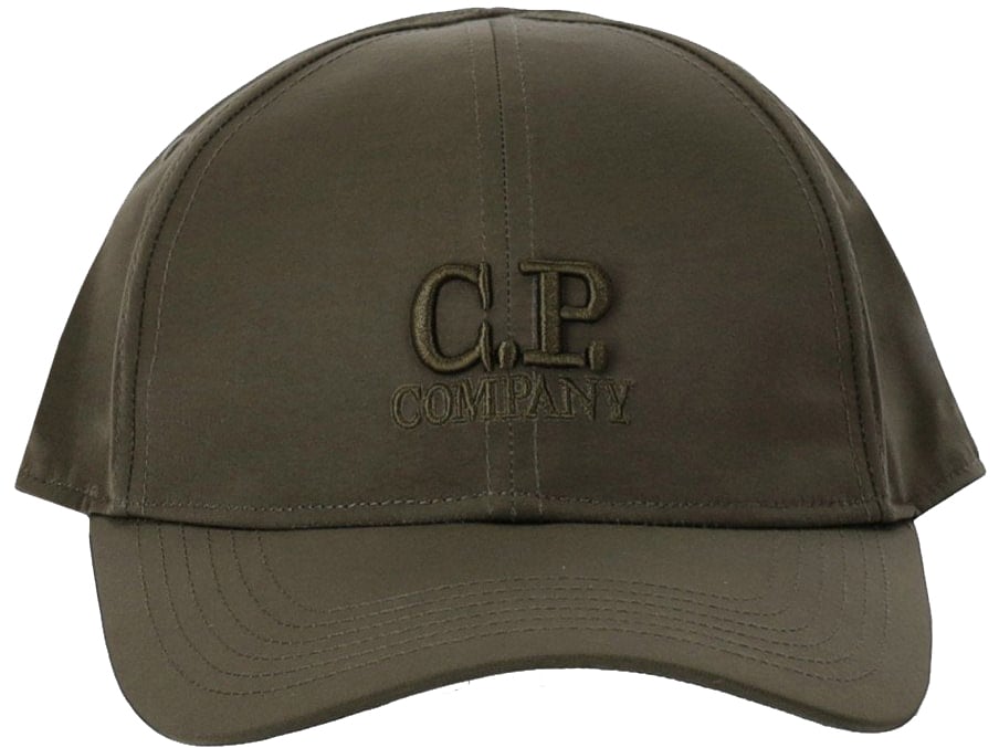 CP Company C.P. COMPANY CHROME-R GOGGLE MILITARY CAP Groen