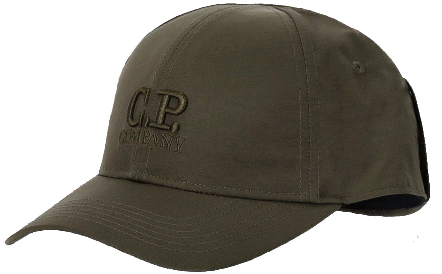 CP Company C.P. COMPANY CHROME-R GOGGLE MILITARY CAP Groen