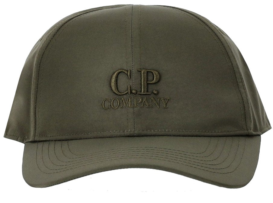 CP Company C.P. COMPANY IVY CHROME-R BASEBALL CAP Groen