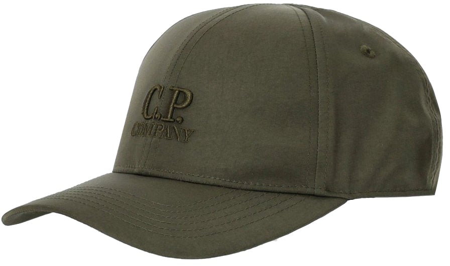 CP Company C.P. COMPANY IVY CHROME-R BASEBALL CAP Groen