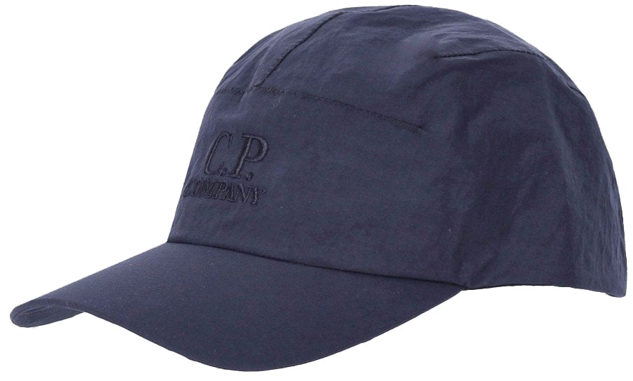 CP Company C.P. COMPANY CHROME-R TOTAL ECLIPSE BASEBALL CAP Blauw