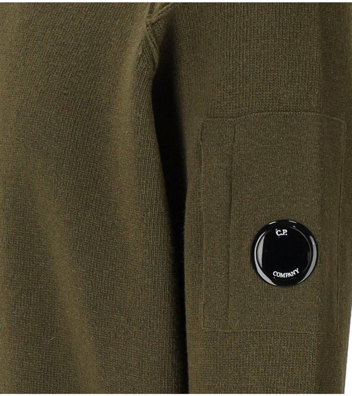 CP Company C.P. COMPANY GRS IVY CREWNECK JUMPER Groen