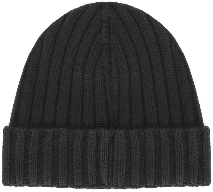 CP Company C.P. COMPANY RIBBED BEANIE Zwart