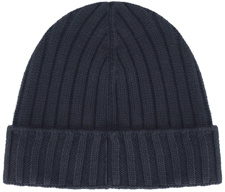 CP Company C.P. COMPANY RIBBED BEANIE Blauw