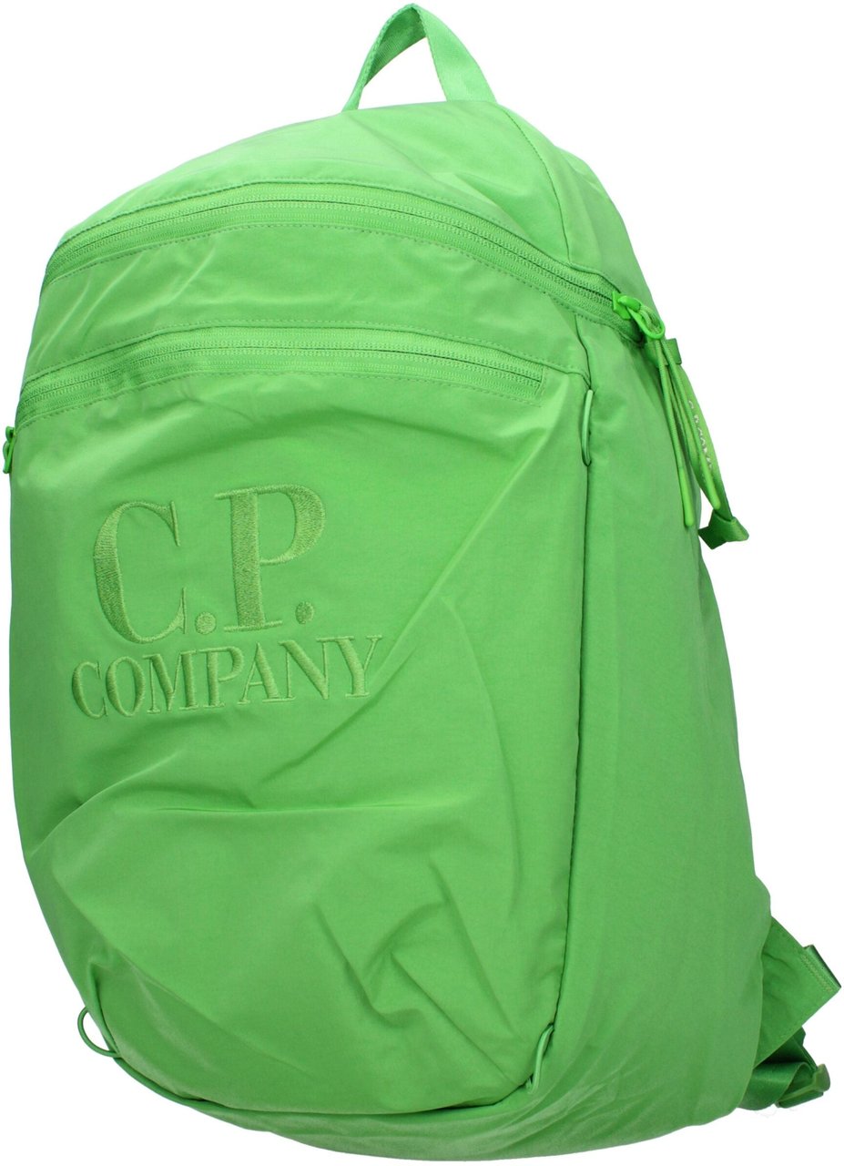 CP Company C.P. Company Green Fabric Backpack Groen