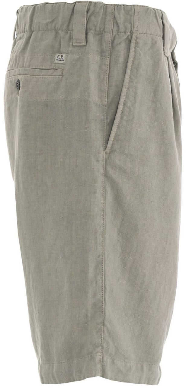 CP Company Linen shorts Grijs