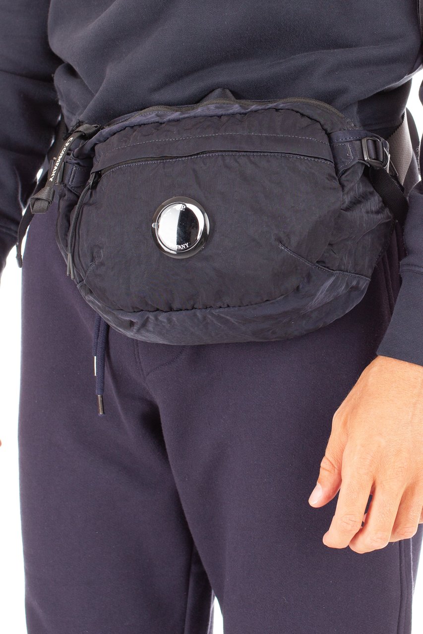 CP Company Nylon-B Technical Lens Belt Bag Zwart