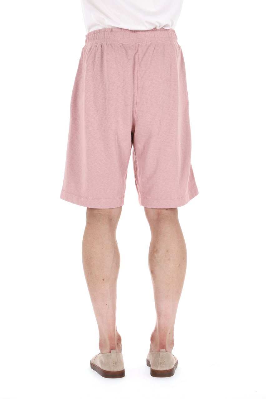 CP Company Malfilè Cotton Bermuda Roze