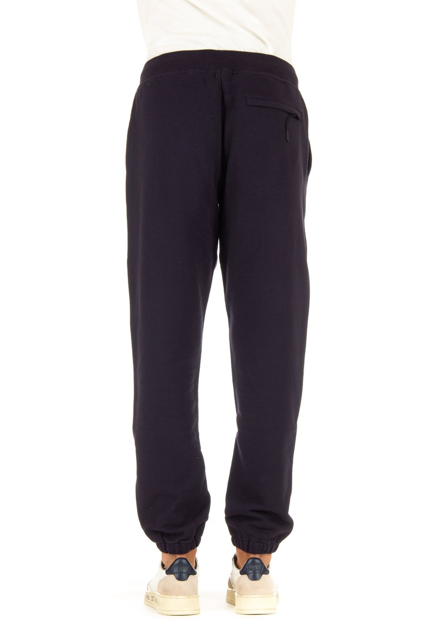 CP Company Cotton Diagonal Jogger Sweatpants Zwart
