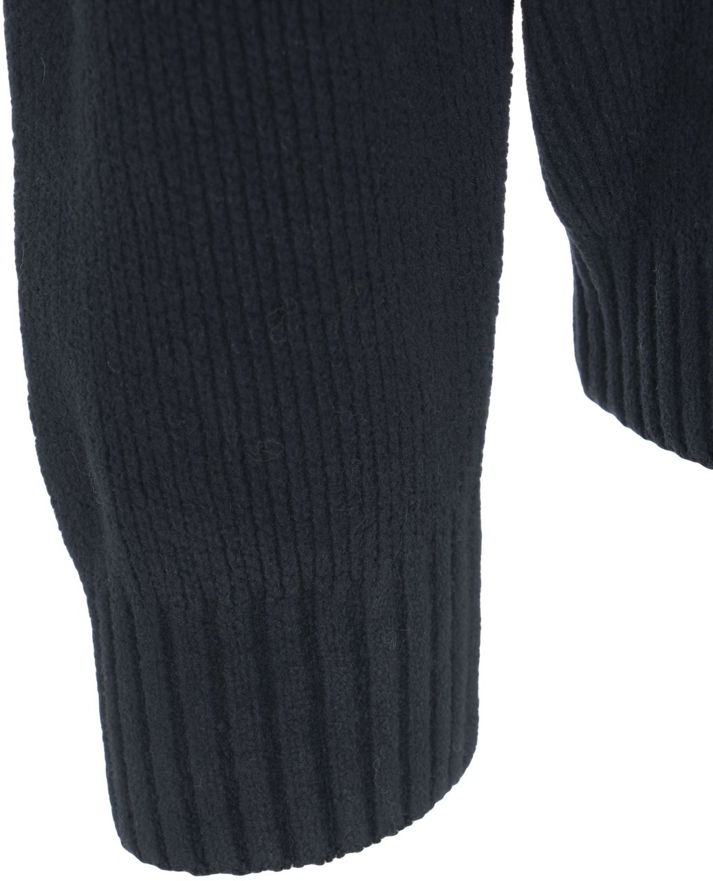 CP Company Long-sleeve knit polo Blauw