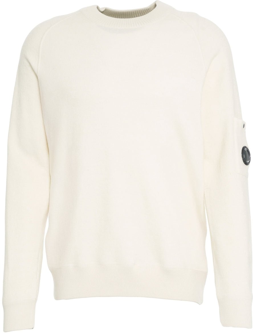 CP Company Sweater with logo Wit