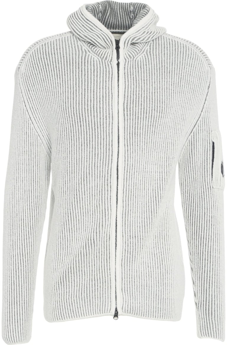 CP Company Knit hoodie Beige