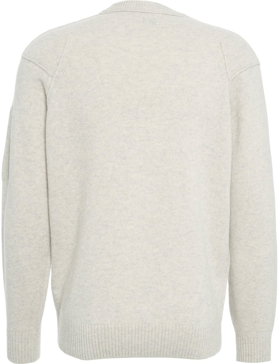 CP Company Sweater with logo detail Beige