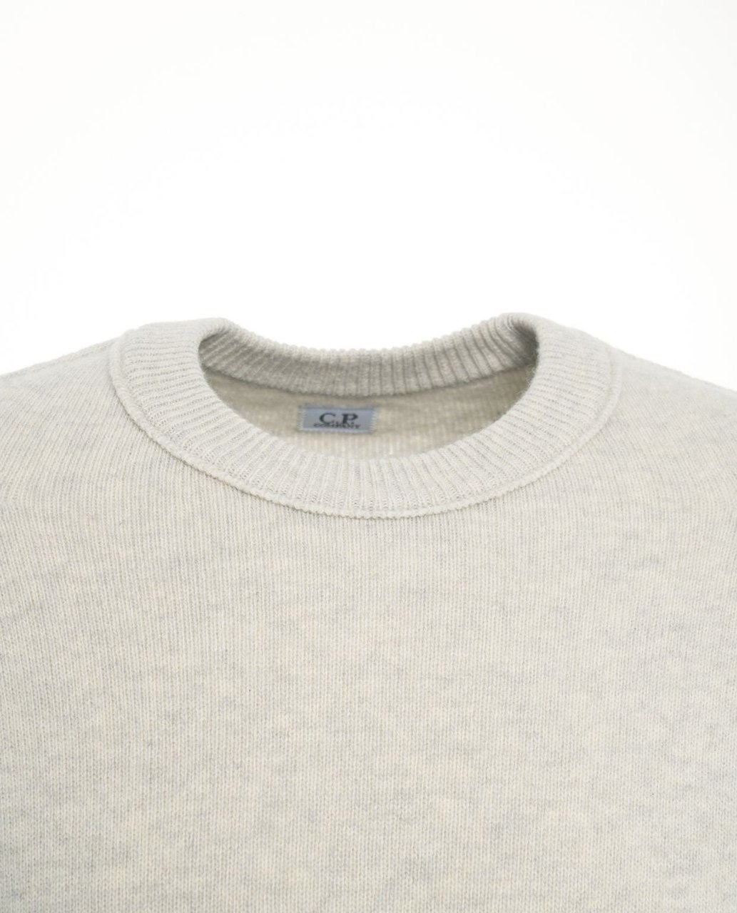 CP Company Sweater with logo detail Beige