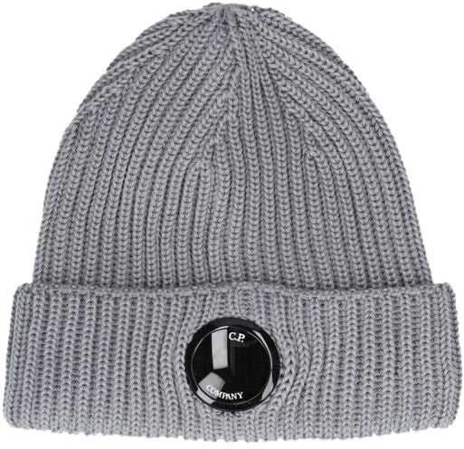 CP Company C.P. Company Muts Grijs Wool Beanie Grijs
