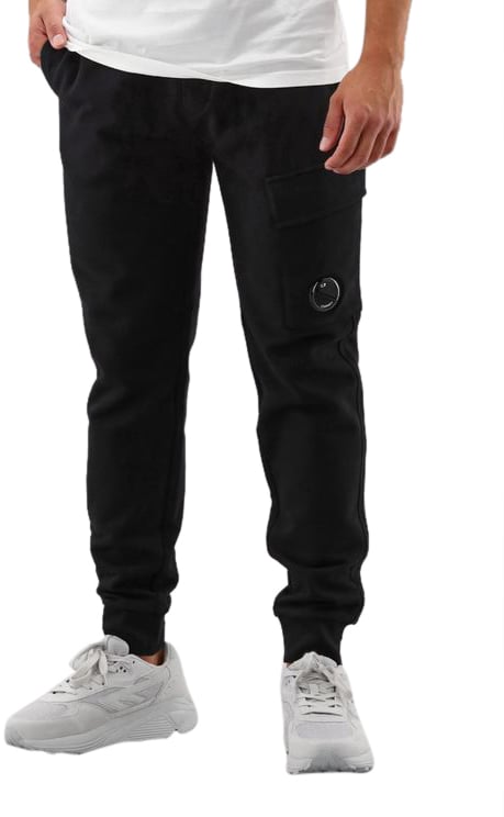 CP Company C.P. Company Cargo Sweatpants Zwart Zwart