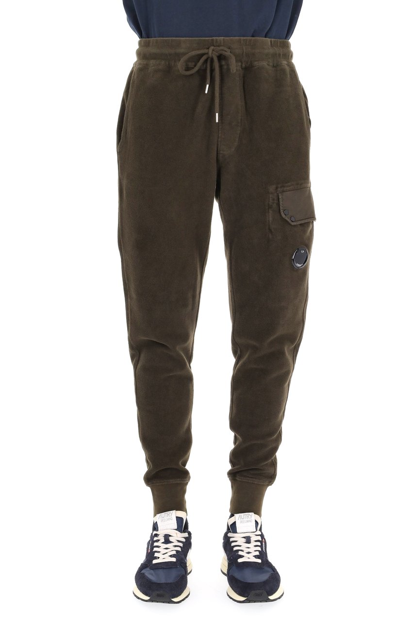 CP Company Brushed Cotton Sweatpants Zwart