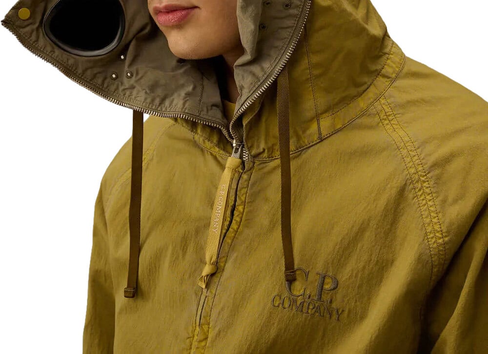 CP Company 50 FILI WAX EXPLORER JACKET GROEN Donkergroen