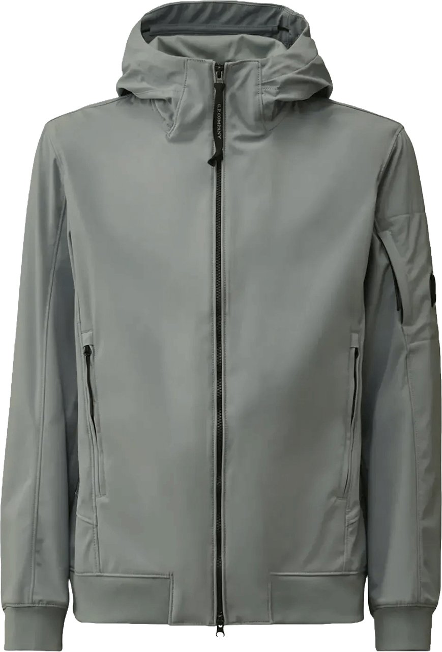 CP Company SHELL-R HOODED LENS JACKET BLUE Blauw
