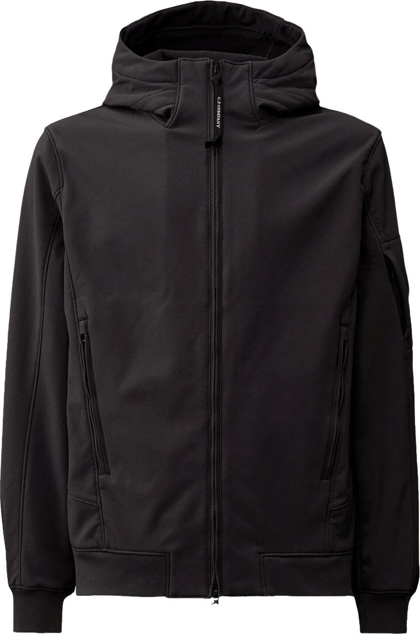 CP Company SHELL-R JAS MET CAPUCHON EN LENZEN, MARINEBLAUW Navy