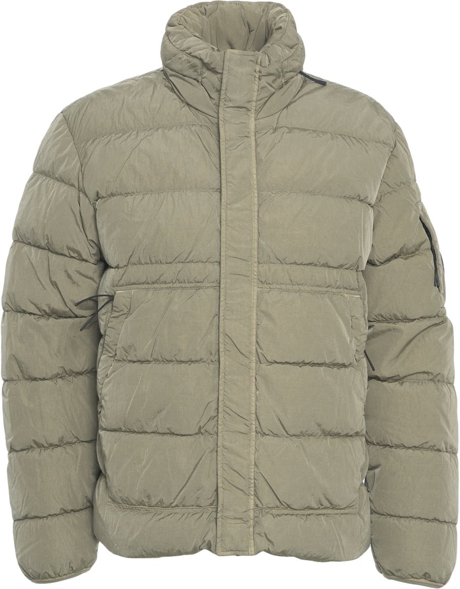 CP Company Quilted down jacket Groen