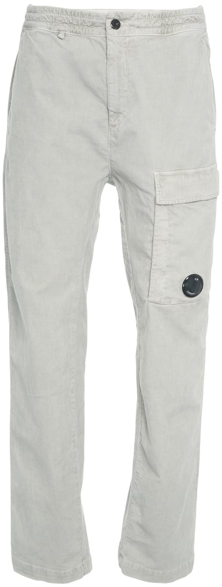 CP Company Pantaloni cargo con logo Grijs