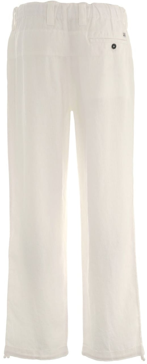 CP Company Linen cargo pants Wit
