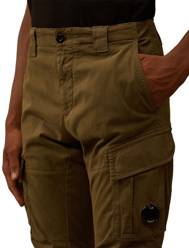 CP Company C.p. Company Pantaloni Ivy Green Neutraal