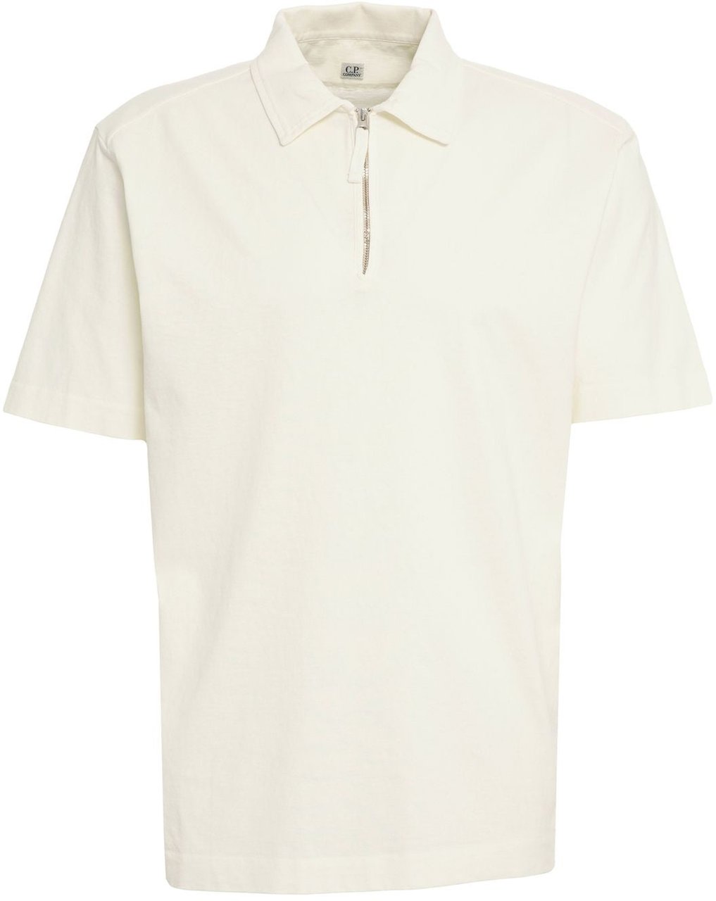 CP Company Cotton polo shirt Wit