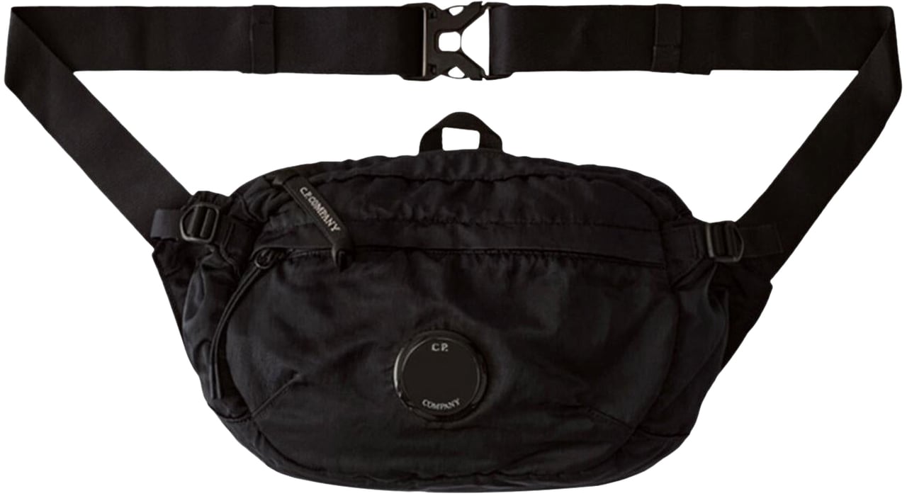 CP Company Heren Waist Lens Bag Blauw Blauw