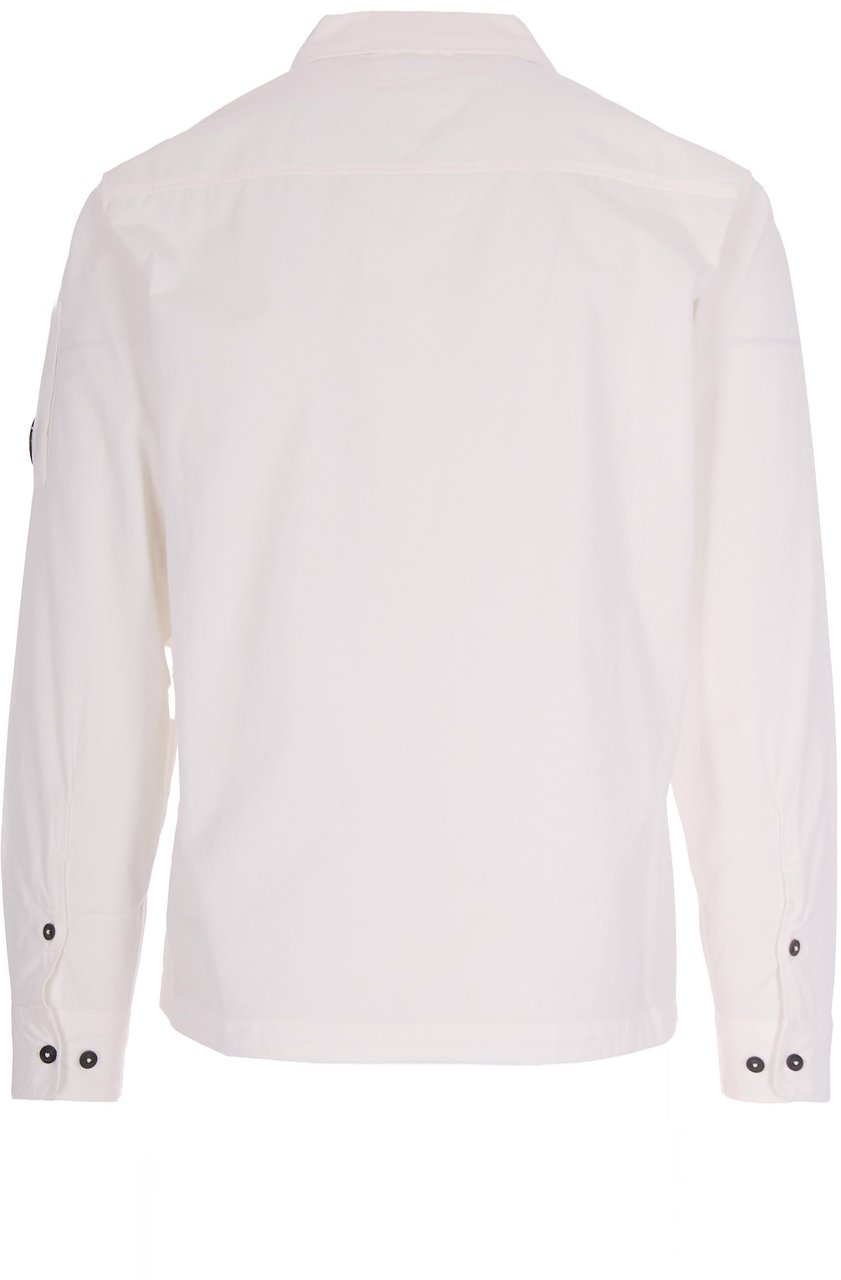 CP Company Coats Gauze White Wit