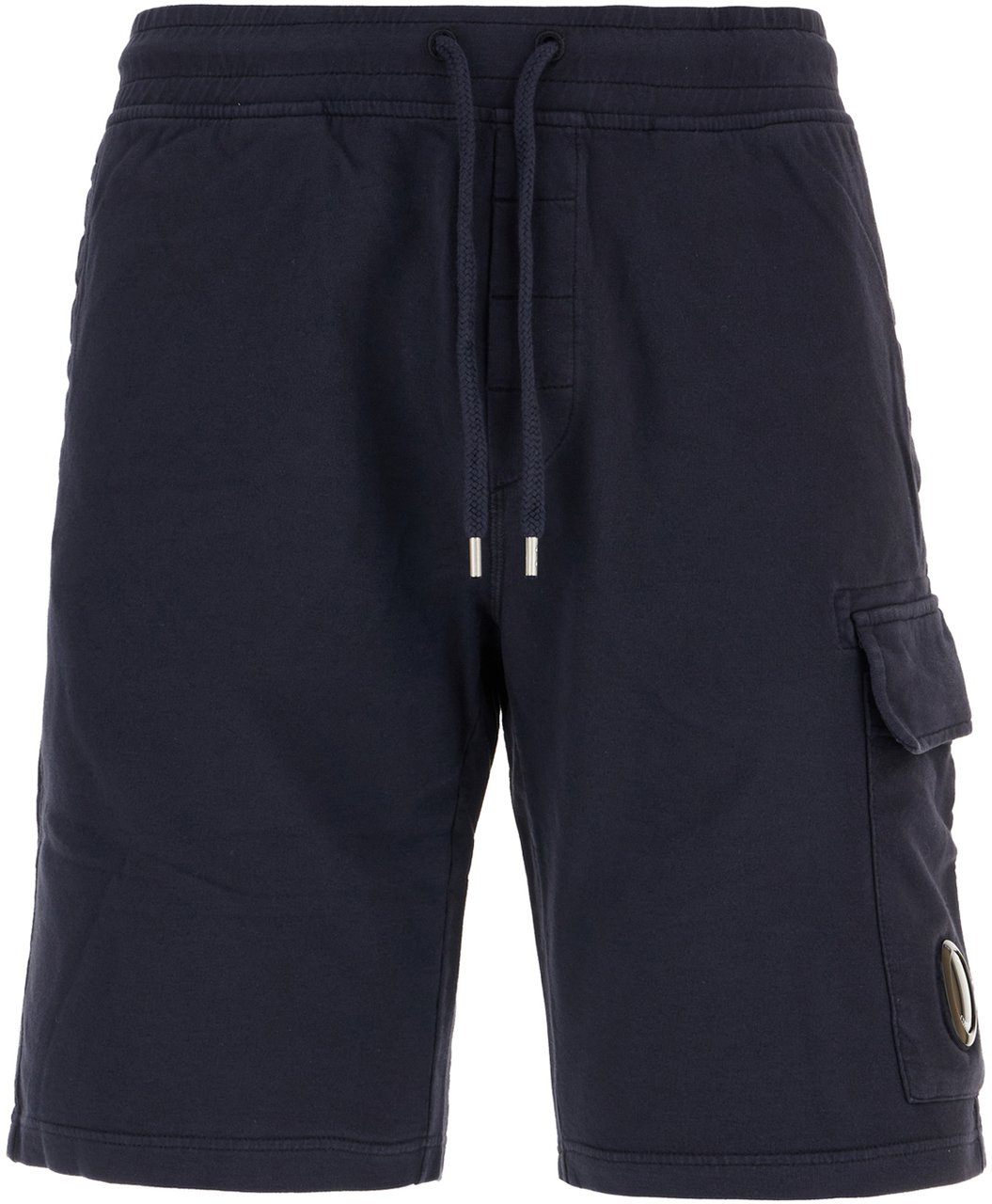 CP Company C.p. Company Navy blue cotton bermuda shorts Blauw