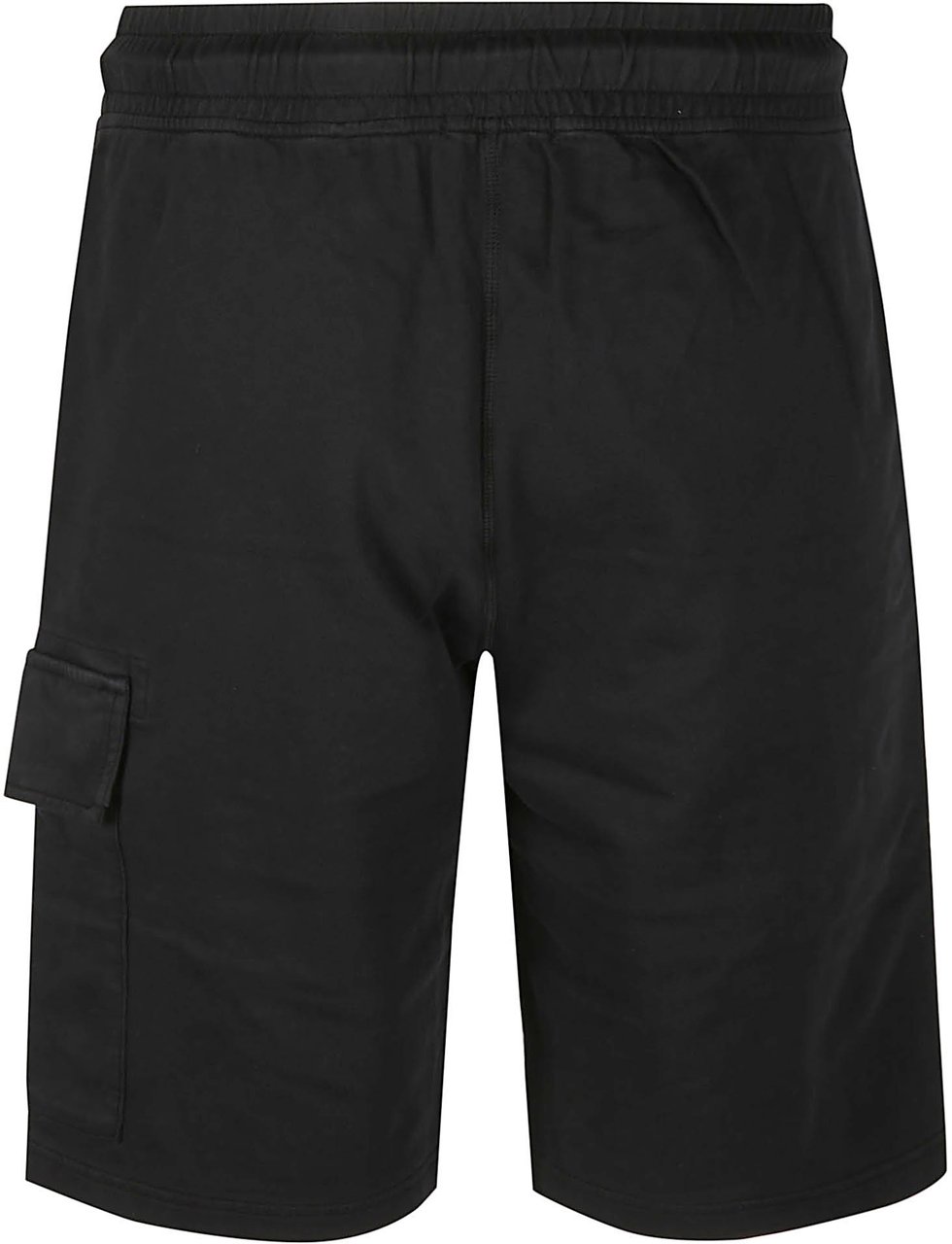 CP Company Cargo Lens Sweatshort Black Zwart