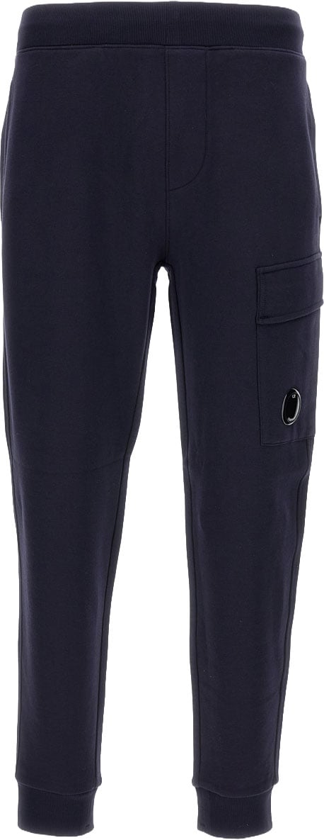 CP Company Functional Cargo Pants with Lens Detail Blauw