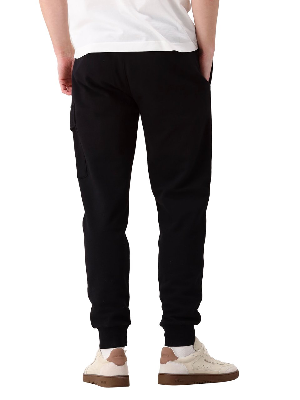 CP Company CP Company Sweatpants Zwart Cargo Lens Zwart