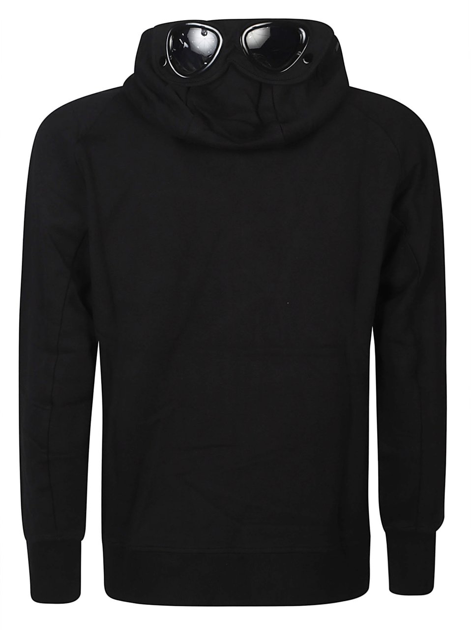 CP Company Goggle Full Zip Sweatshirt Black Zwart