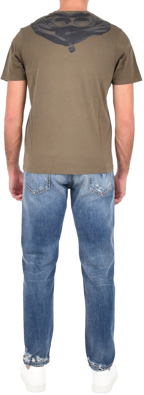 CP Company C.p. Company T-shirts And Polos Green Groen